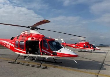 Вторият хеликоптер за оказване на спешна медицинска помощ по въздуха