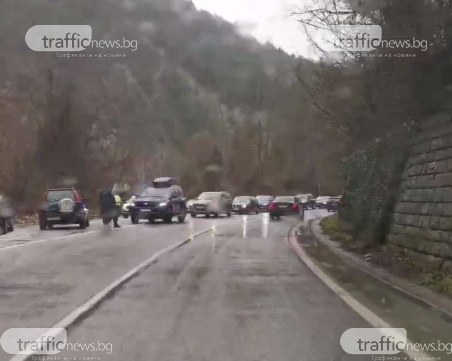 Челна катастрофа на пътя Бачково - Пловдив ВИДЕО