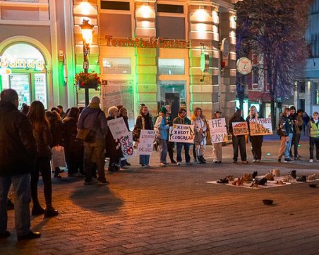 Шествие за правата на жените на 8 март в Пловдив