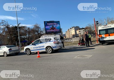 Човек пострада при пътен инцидент пред Централна гара в Пловдив