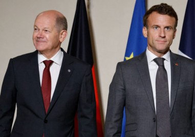 Отиващият си германски канцлер Олаф Шолц ще приеме Еманюел Макрон