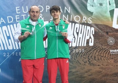 Преди месец пловдивският фехтовач Николай Томас Георгиев успя да спечели сребърен