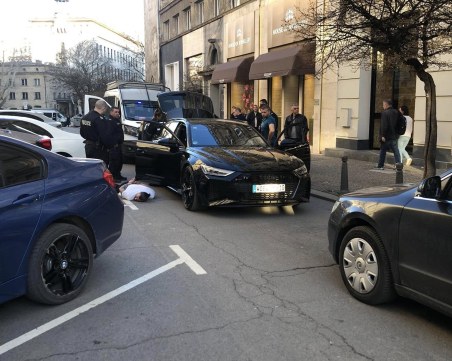 Зрелищен арест в центъра на София