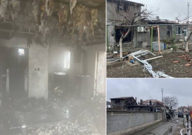 Жената пострадала след взрив в къща в Царацово е починала