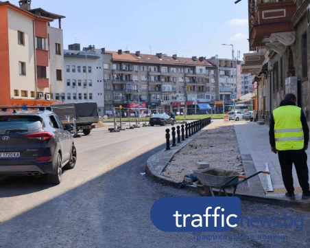 Пуснаха за движение още една улица, свързана с пробива на Централна гара, но затвориха друга