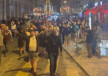 Шокиращи кадри се появиха в социалните мрежи на сблъсъци на