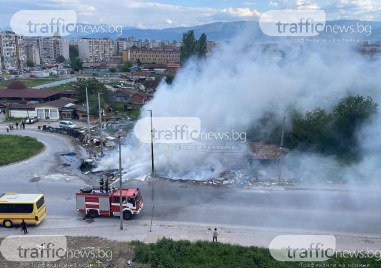 За пореден път има голям пожар в Столипиново сигнализира читател