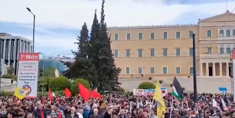 Блокада в Гърция, без фериботи и обществен транспорт на 1 май