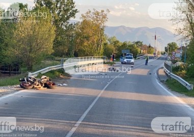 30-годишен моторист загина в тежка катастрофа край Сопот