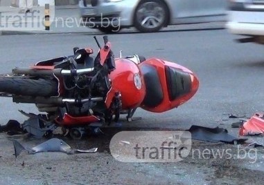 Моторист пострада при катастрофа в Кючука
