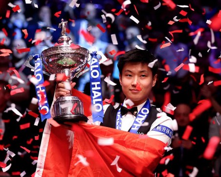 За първи път китаец спечели Световното по снукър, българка ръководи финала