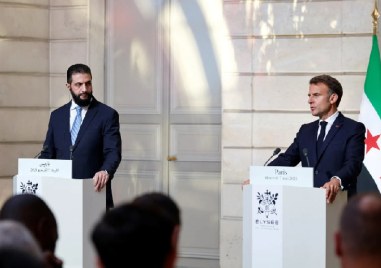 След свалянето на Асад: Лидерът на Сирия се срещна с Макрон при първото си посещение в Европа