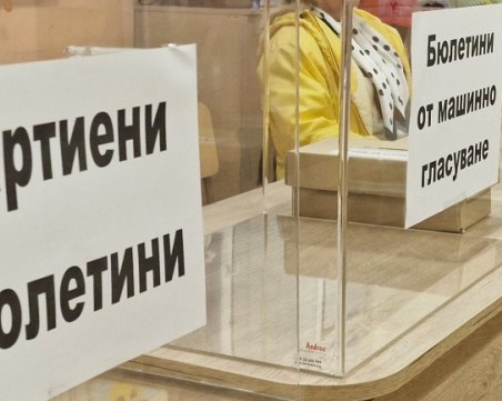 При избори днес: ГЕРБ-СДС първи, 