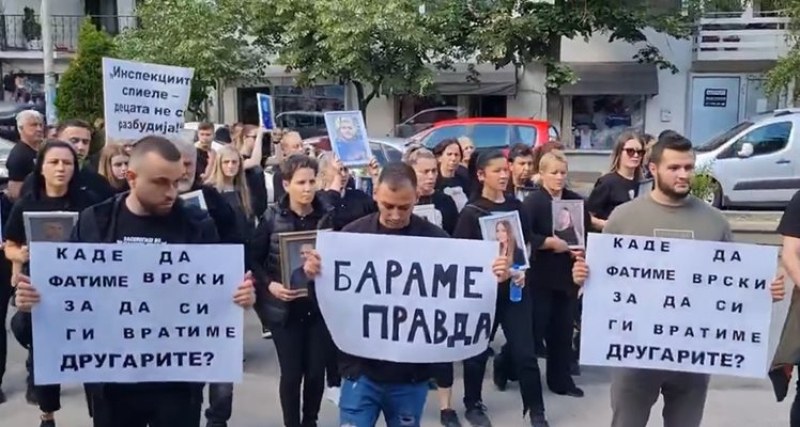 Близо два месеца след трагедията в Кочани: Шествие в памет на загиналите и искане за справедливост
