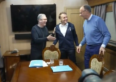 Макрон и Мерц употребявали кокаин във влака за Киев? Канцеларията на президента: Дезинформация
