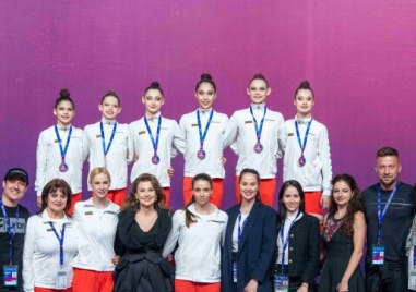 Ансамбълът на България за девойки е шампион на Европейската купа по художествена гимнастика