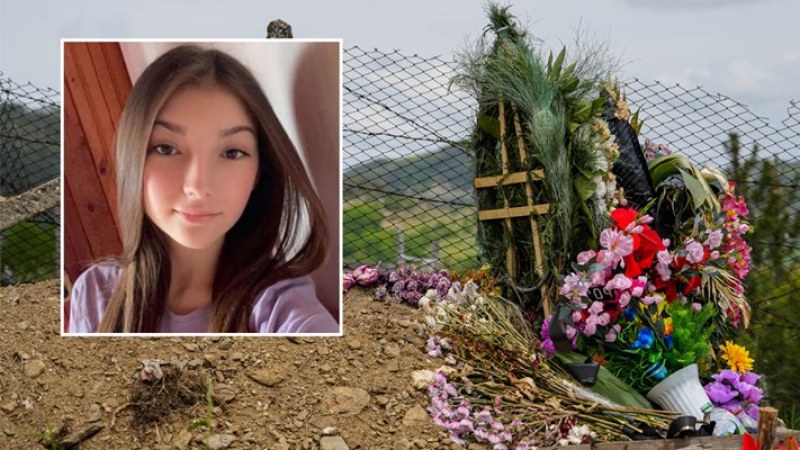 Погребаха убитата в Хасково Магдалена в черен ковчег