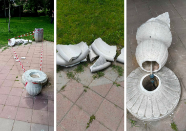 Общинското предприятие публикува снимки от паркови зони в града придружени