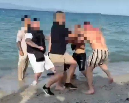 Бой между българи на Халкиди! Петима се нахвърлиха на друг по време на парти ВИДЕО