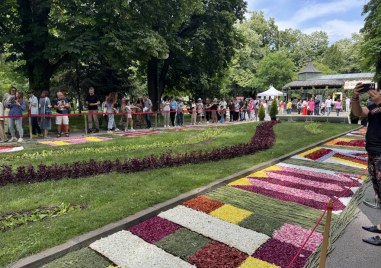 Днес е последният ден от цветния фестивал Флоропополис който се