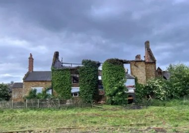 Пожар пламна в сграда в дома на покойната принцеса Даяна