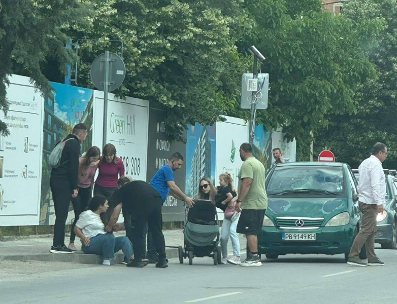 30-годишната майка, блъсната на пешеходна пътека в Смирненски, е под лекарско наблюдение