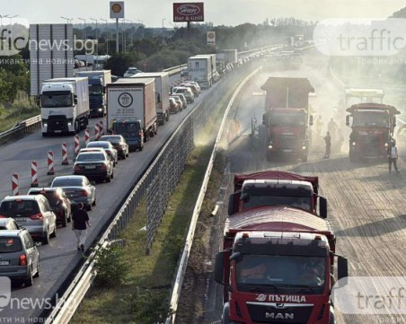 Ремонтът на АМ „Тракия” приключва до 23 юни