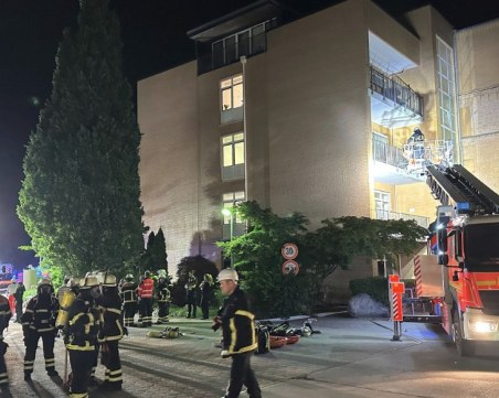 Най-малко трима загинали и десетки ранени при пожар в болница в Хамбург