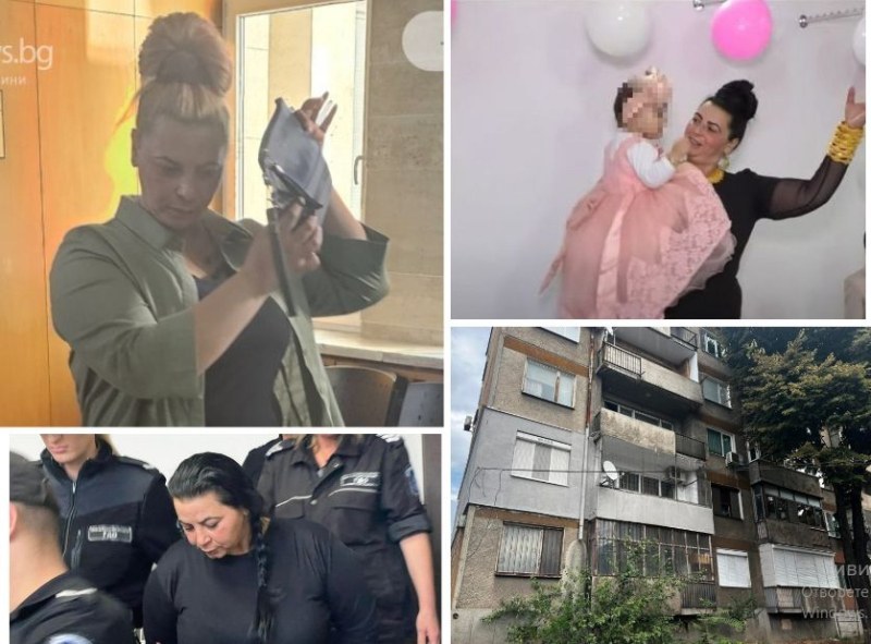 Анка от Столипиново отива в затвора за убийството на детето си