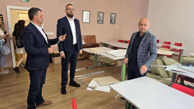Кметът за ремонта на СУ