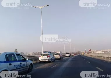 В област Пловдив обезопасяваt участък при 97 и км на път