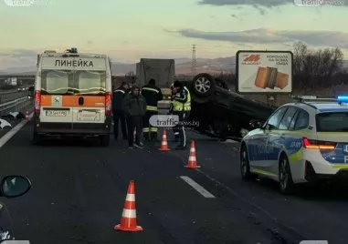 С опасност за живота е 40 годишният шофьор който вчера се