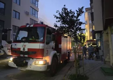 Пожар избухна в заведение в Благоевград