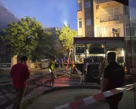 Заведението в Благоевград се е запалило по време на детски рожден ден