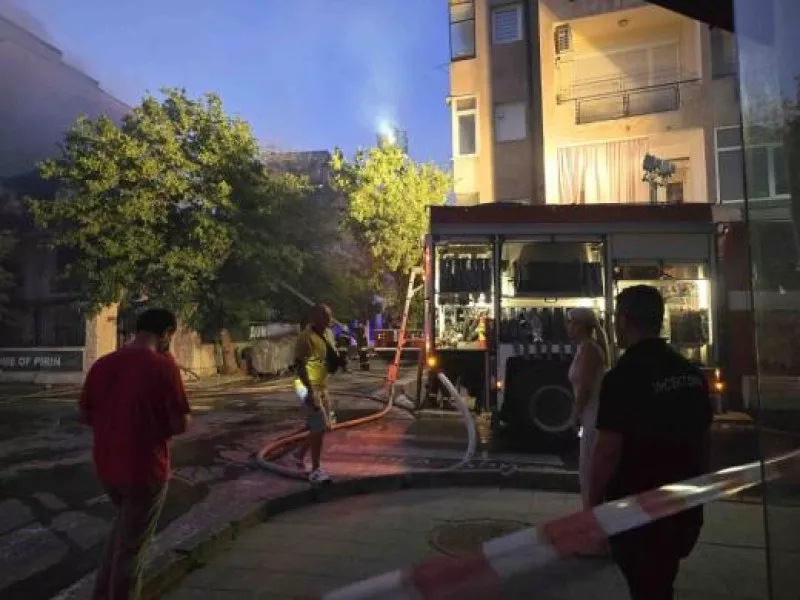 Заведението в Благоевград се е запалило по време на детски рожден ден