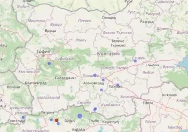 Слаб трус е регистриран на границата на Гърция с България