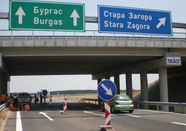Ограничават движението на магистрала Тракия край Пловдив