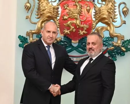 Президентът Румен Радев към Люпчо Георгиевски: Моята подкрепа остава неизменна