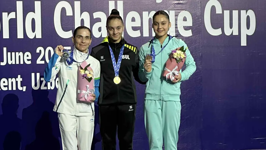 Валентина Георгиева стана шампионка на прескок на Световната купа в Ташкент