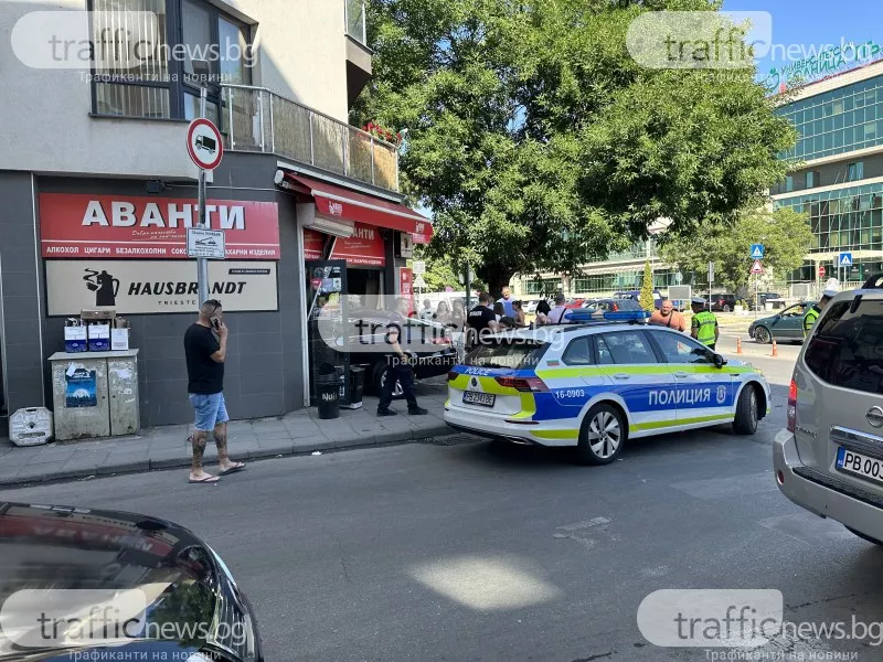 Заловиха шофьора от зрелищната катастрофа на
