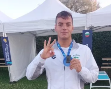 Трети медал за Петър Мицин от ЕП в Шаморин