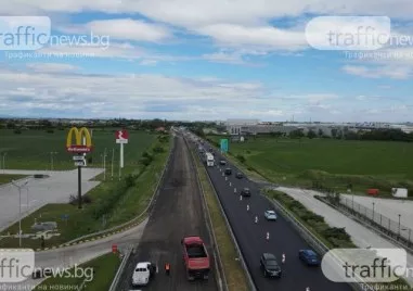Падат ограниченията на АМ „Тракия край Пловдив! Ремонтите приключиха