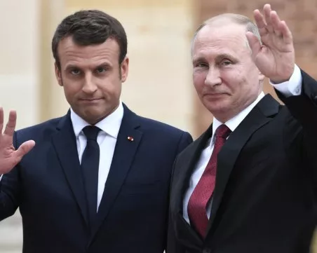 Путин и Макрон с първи разговор от 3 години насам