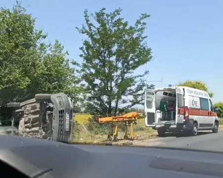 Тежка катастрофа край Пловдив