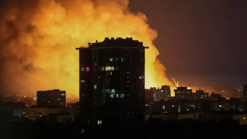 Масирана нощна атака на Киев с руски щурмови дронове