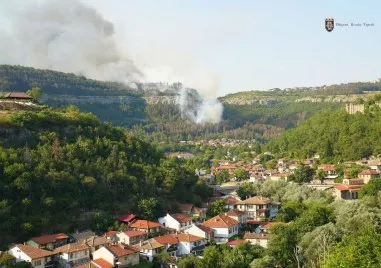 Голям пожар край Арбанаси