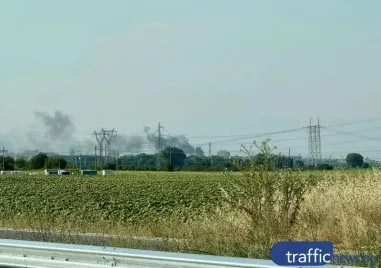 С опасност за живота е мъжът, пострадал при пожара в автосервиз в Тракия, изпуснал цигара в гориво