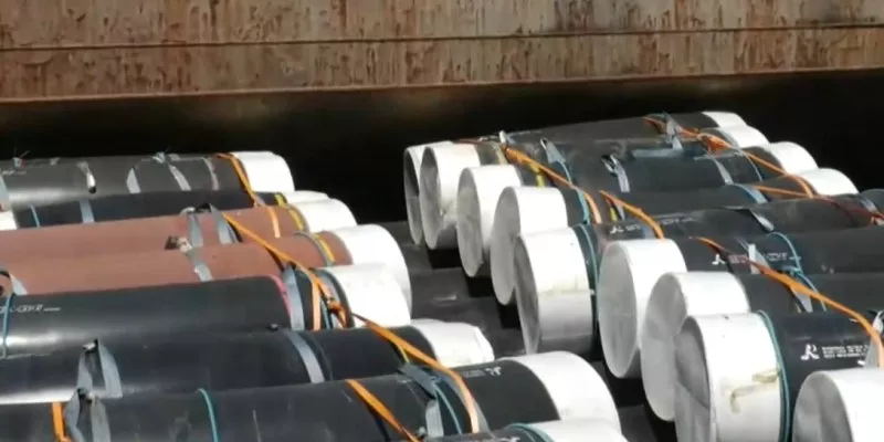 Пристигна втора доставка на тръби за Вертикалния газов коридор