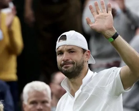 Григор Димитров има частично разкъсан гръден мускул