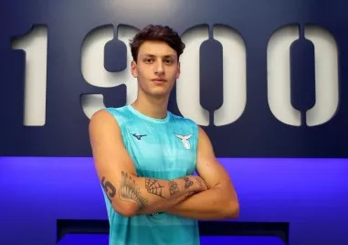 Младият играч на Лацио Романо Флориани Мусолини е близо до